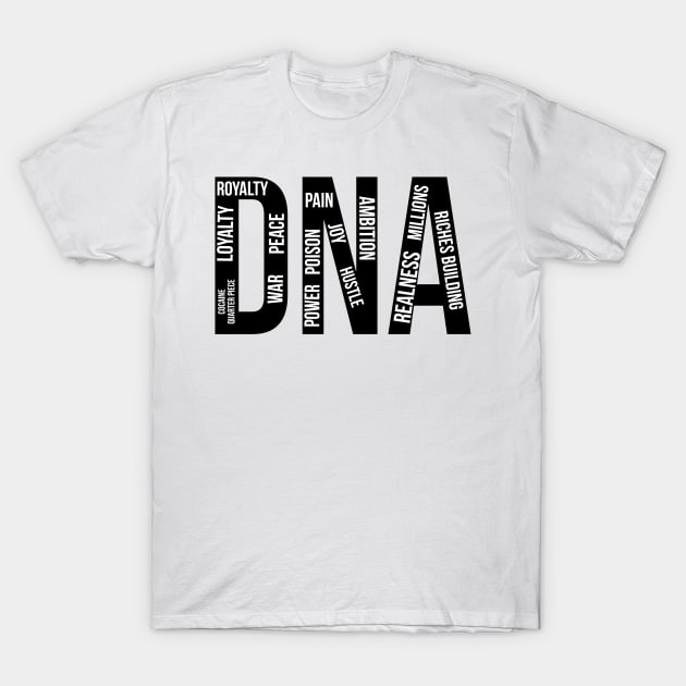 Kendrick Lamar - DNA T-Shirt by xavierjfong